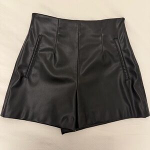 Zara Black Leather Garment